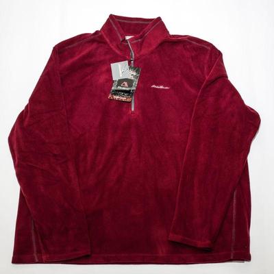 Eddie Bauer Polartec 1/4 Zip Fleece Jacket XXXL