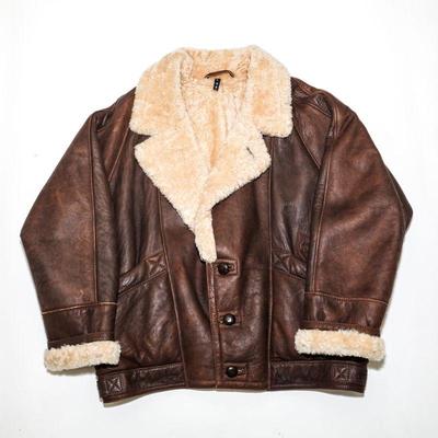 Vintage Royal Regiment San Francisco Genuine Leather Jacket L