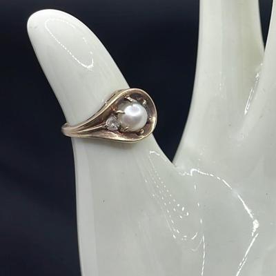 14K gold ring