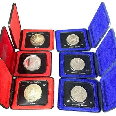 TN166 Canadian Silver Dollars & 1968 Coin Set

