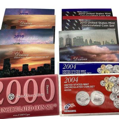 TN74 Mixed UNC Mint Sets
