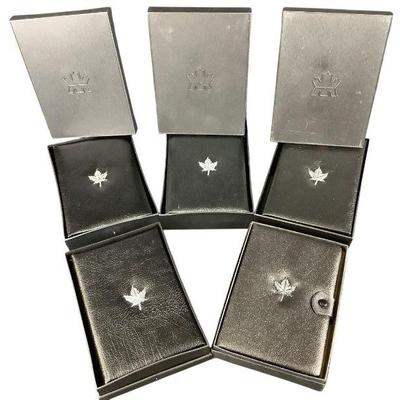 TN87 Silver Canada Proof Sets Lot of 5

