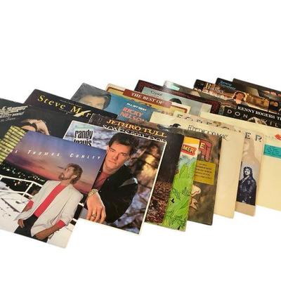 TEWA808 Classic Rock And Country Records	19 vinyl records from across the 70s and 80s. Highlights include Foreigner, Fleetwod Max, and...