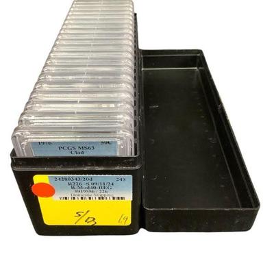 TN160 PCGS Graded Kennedy 1/2 Dollar & Lincoln Cent
