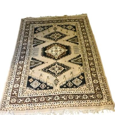 TEWA816 Adagir Woven Carpet	Adagir woven rug. Exact identification difficult, but appears to be wool and label does say " Msde In...