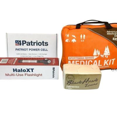 TEWA819 Bighorn Medical Lot And Emergency Gear	Sportsman series bighorn medical kit sized for 1-7 sized groups. Also included is...
