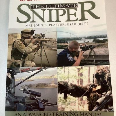 TEWA703 Book: The Ultimate Sniper By Maj. John L. Plaster USAR (Ret.)	Book  is 572 pages of information.  This is an Advanced Training...