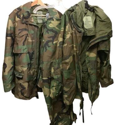 TEWA215 Camouflage Jackets & Bibs	Long Parka size XL for extended cold.
