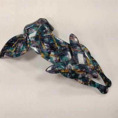 Lea Stein Paris Celluloid Fox Pin