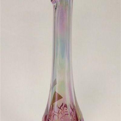 FENTON DRAWN VASE
