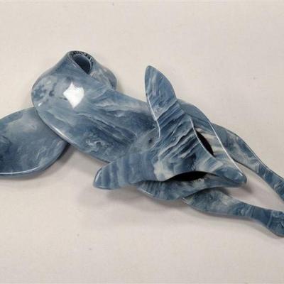 Lea Stein Paris Celluloid Fox Pin