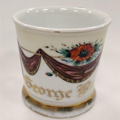 GEORGE BUYKEN HAND PAINTED SHAVING MUG