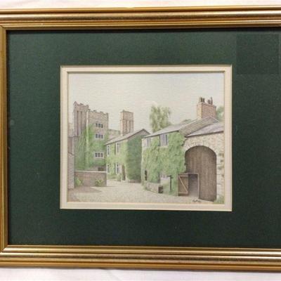 RUFFORD OLD HALL LANCASHIRE ENGLAND BY R.H. MOORE