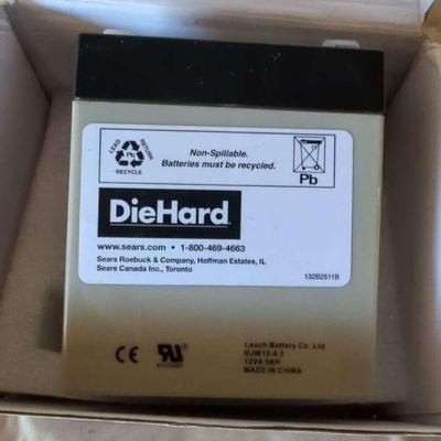 12V Garage Door Opener Backup Battery Craftsman DieHard