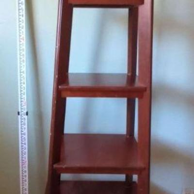 Sale Photo Thumbnail #101: Vintage 6-Tier Wooden Shelving Unit