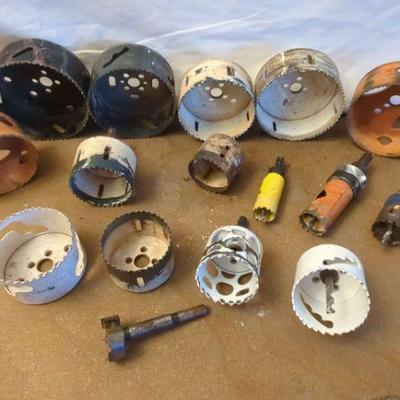 Hole Saw Collection Various Sizes