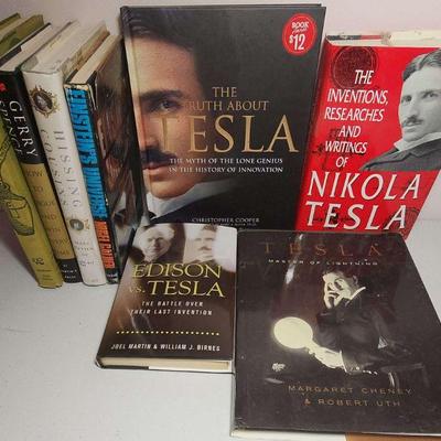 Collection of Books on Nikola Tesla