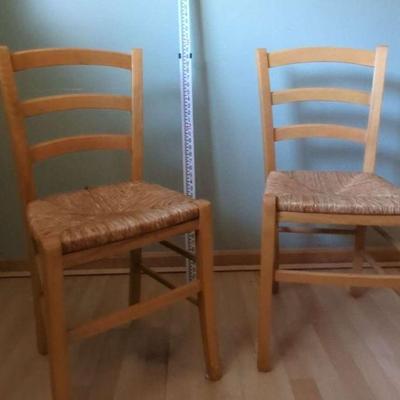 Vintage Crate & Barrel Wicker Chairs