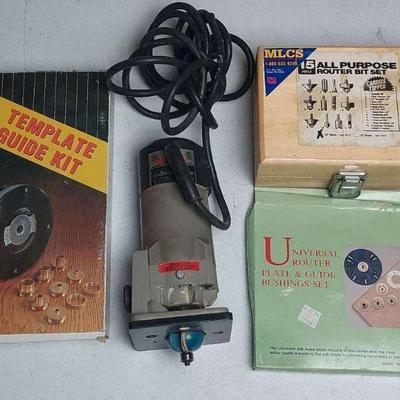 Porter Cable Router with Accessories