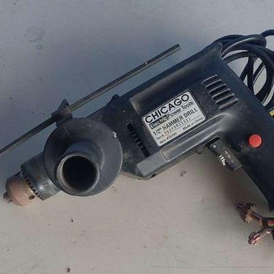 Chicago Electric 1/2 Hammer Drill