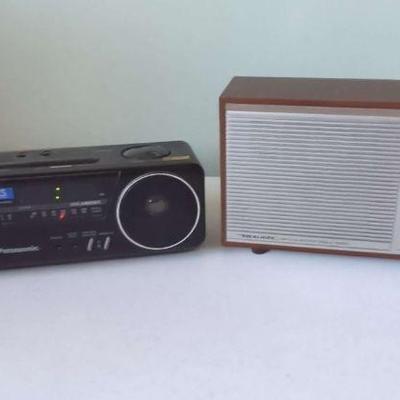 Vintage Panasonic RC-X210A & Realistic MTA- 15 Radio
