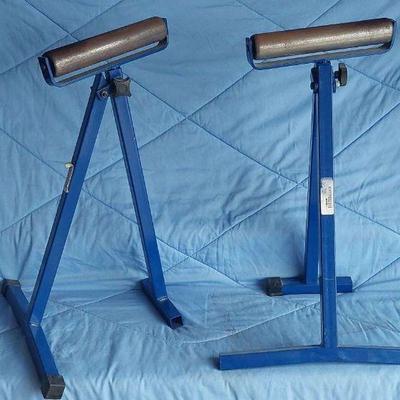 Table Saw Heavy Duty Roller Stands Set