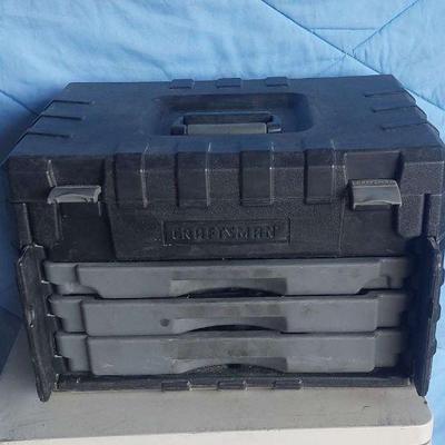 Craftsman Tool Box Filled with Craftsman Tools