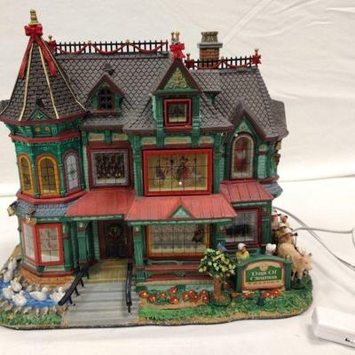 LEMAX 12 DAYS OF CHRISTMAS MANOR HOUSE.
