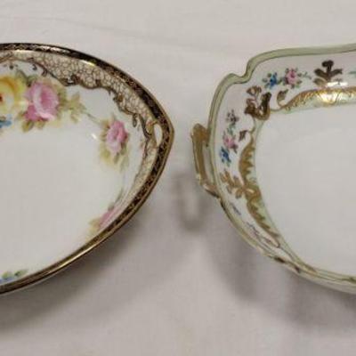 Nippon hand painted porcelain bowls