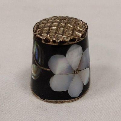 enameled thimble