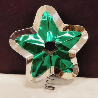 foil Christmas tree topper