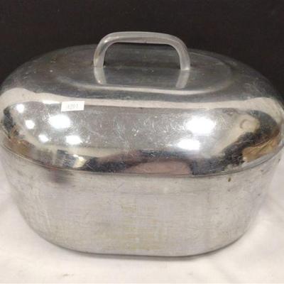 VINTAGE WAGNER WARE MAGNALITE 4265-P 8 QT ROASTER