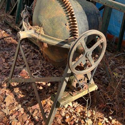 Antique Cement Mixer