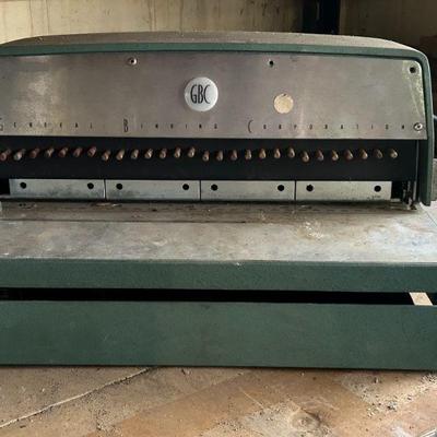 Comb Binding Machine