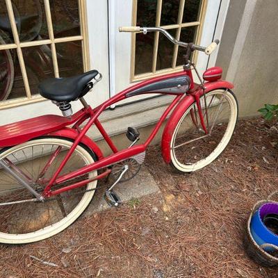 Antique and Vintage Bikes / Bicycles. Shelby, Western Flyer and Schwinn Brands.