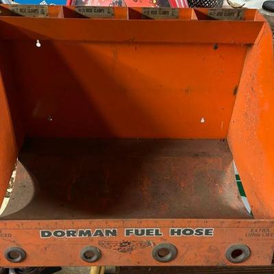 VINTAGE DORMAN AUTOMOTIVE PRODUCTS METAL HOSE AUTO PARTS HOSE CABINET GAS OIL