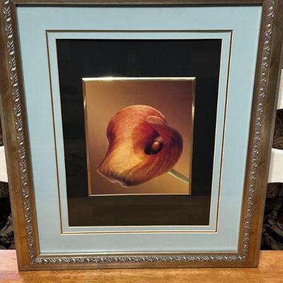 A great selection of artwork throughout the house. Original artwork and prints. Many have antique frames. 