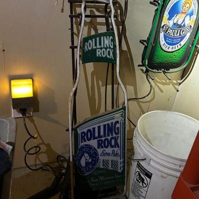 Vintage Rolling Rock Neon Sign