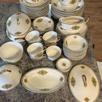 Antique Steubenville China Set