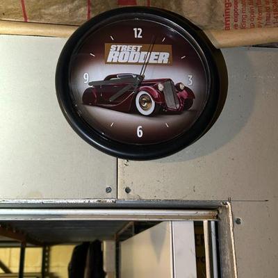 Street Rodder Wall Clock