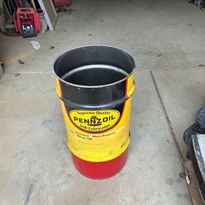 Pennzoil Shop Trash Can