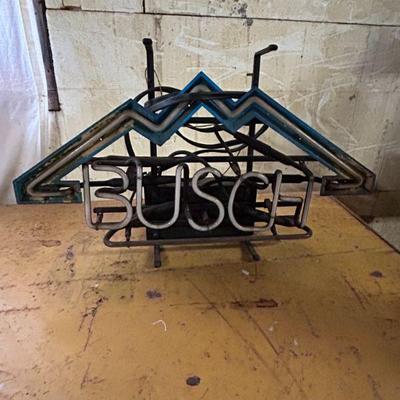Busch Beer Neon Sign