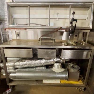 Restaurant Equipment - Stainless Steel Prep Table