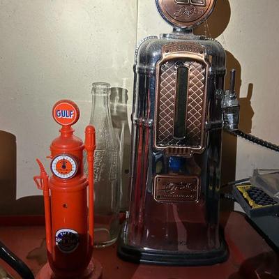 Vintage Tabletop Gas Pump Displays