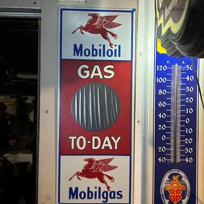 Vintage Wall Decor and Wall Thermometer