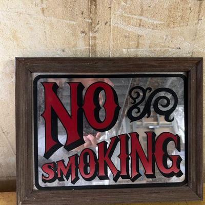 Vintage No Smoking Wall Art