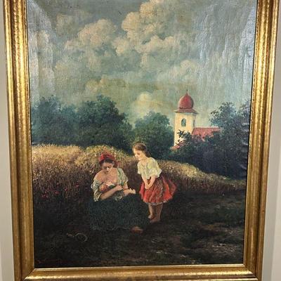 A great selection of artwork throughout the house. Original artwork and prints. Many have antique frames. 