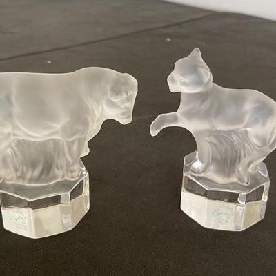 MHT060 - Goebel Crystal Figurines