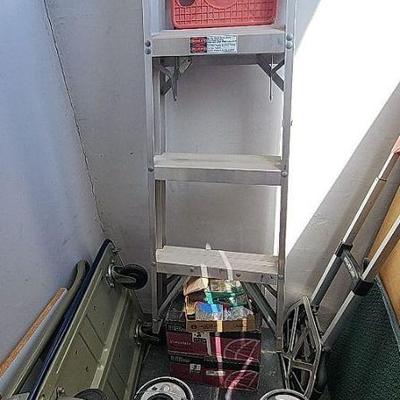 MHT010 - Four-Foot Aluminum Ladder and More
