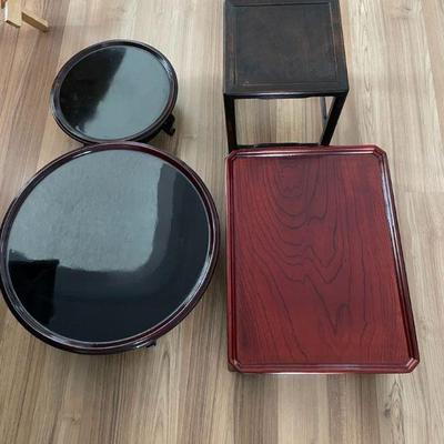 MHT031 - Traditional Korean Food & Drink Trays 